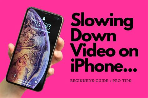 How to Slow Down an iPhone Video: A Journey Through Time and Pixels